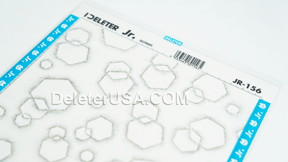 DELETER Jr. Screentone - 182 x 253mm - JR-156 (Hexagon Pattern) - image 3