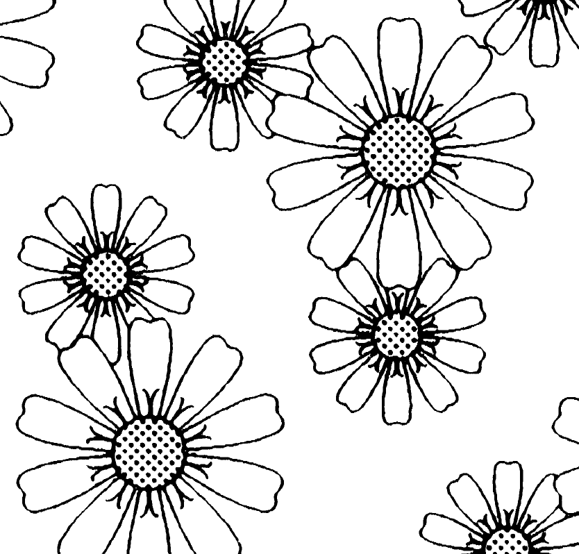 DELETER Jr. Screentone - 182 x 253mm - JR-159 (Sunflower Pattern) - image 3