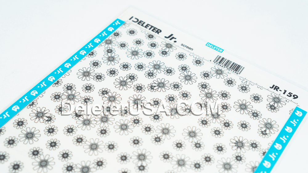 DELETER Jr. Screentone - 182 x 253mm - JR-159 (Sunflower Pattern) - image 2
