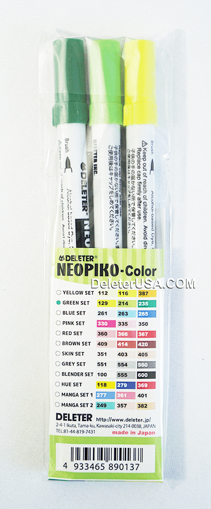 DELETER NEOPIKO-Color Green Set - image 2