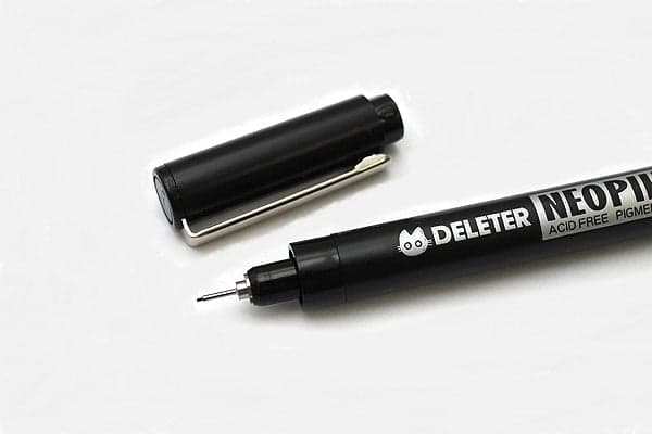 DELETER Neopiko Line 2 Multi-liner Pen - 0.1 mm - Black Ink - image 2
