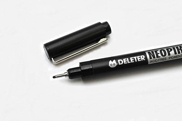 DELETER Neopiko Line 2 Multi-liner Pen - 0.8 mm - Black Ink - image 2