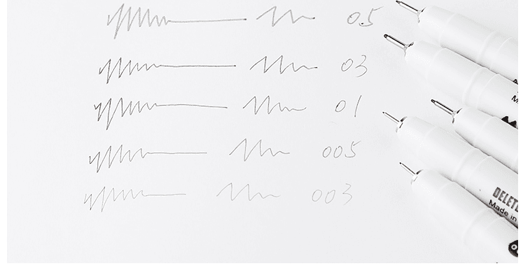 DELETER Neopiko-Line 3 - 0.3mm Multi-Liner Pen (Gray) - image 2