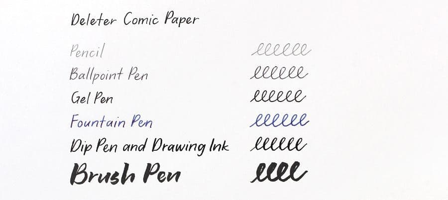 DELETER Comic Book Paper Postcard - A6 - Plain - 135 kg - 40 Sheets - image 2
