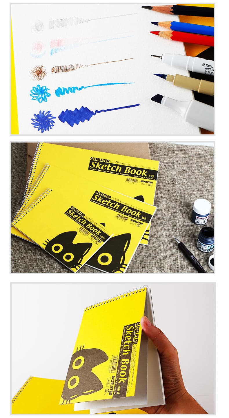 DELETER Sketchbook (Mini B6, B5, F3) - B5 - image 2