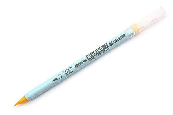 DELETER Neopiko-4 Watercolor Brush Pen W-003 - Yellow - image 2