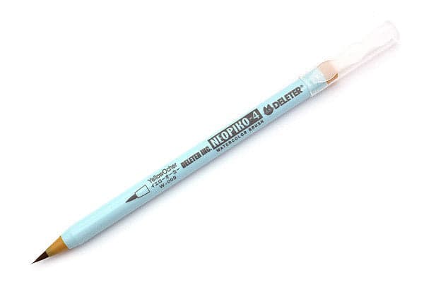 DELETER Neopiko-4 Watercolor Brush Pen W-009 - Yellow Ochre - image 2