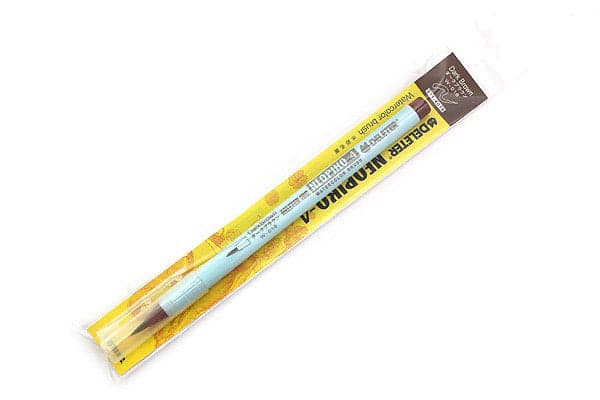 DELETER Neopiko-4 Watercolor Brush Pen W-018 - Dark Brown - image 4