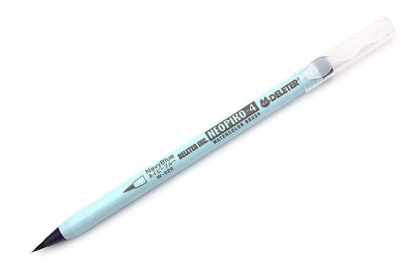 DELETER Neopiko-4 Watercolor Brush Pen W-020 - Navy Blue - image 2