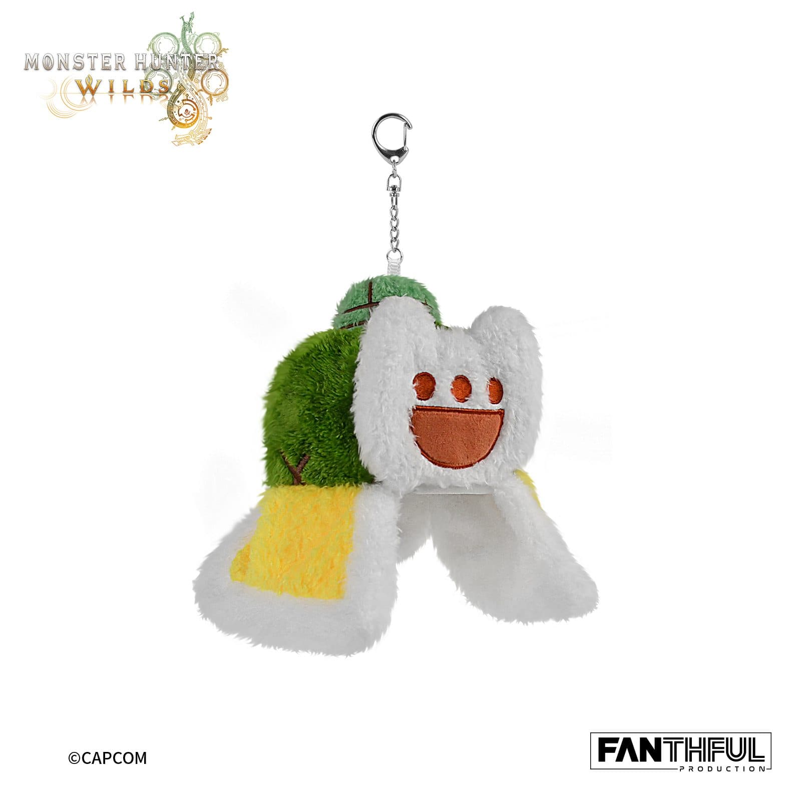 Monster Hunter Wilds Plush Keychain - Palico Hat - image 2