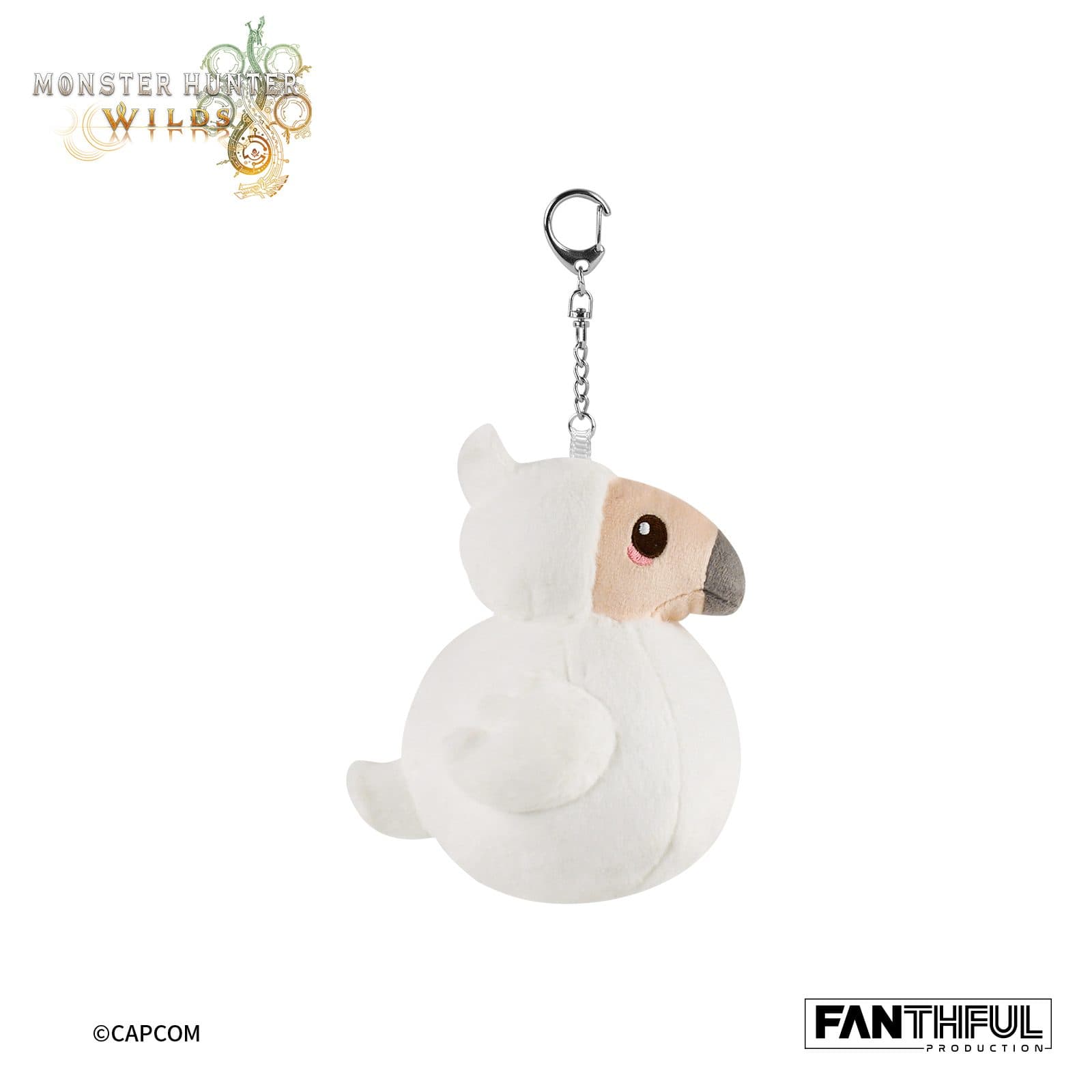 Monster Hunter Wilds Plush Keychain — Seikret Chick - image 3