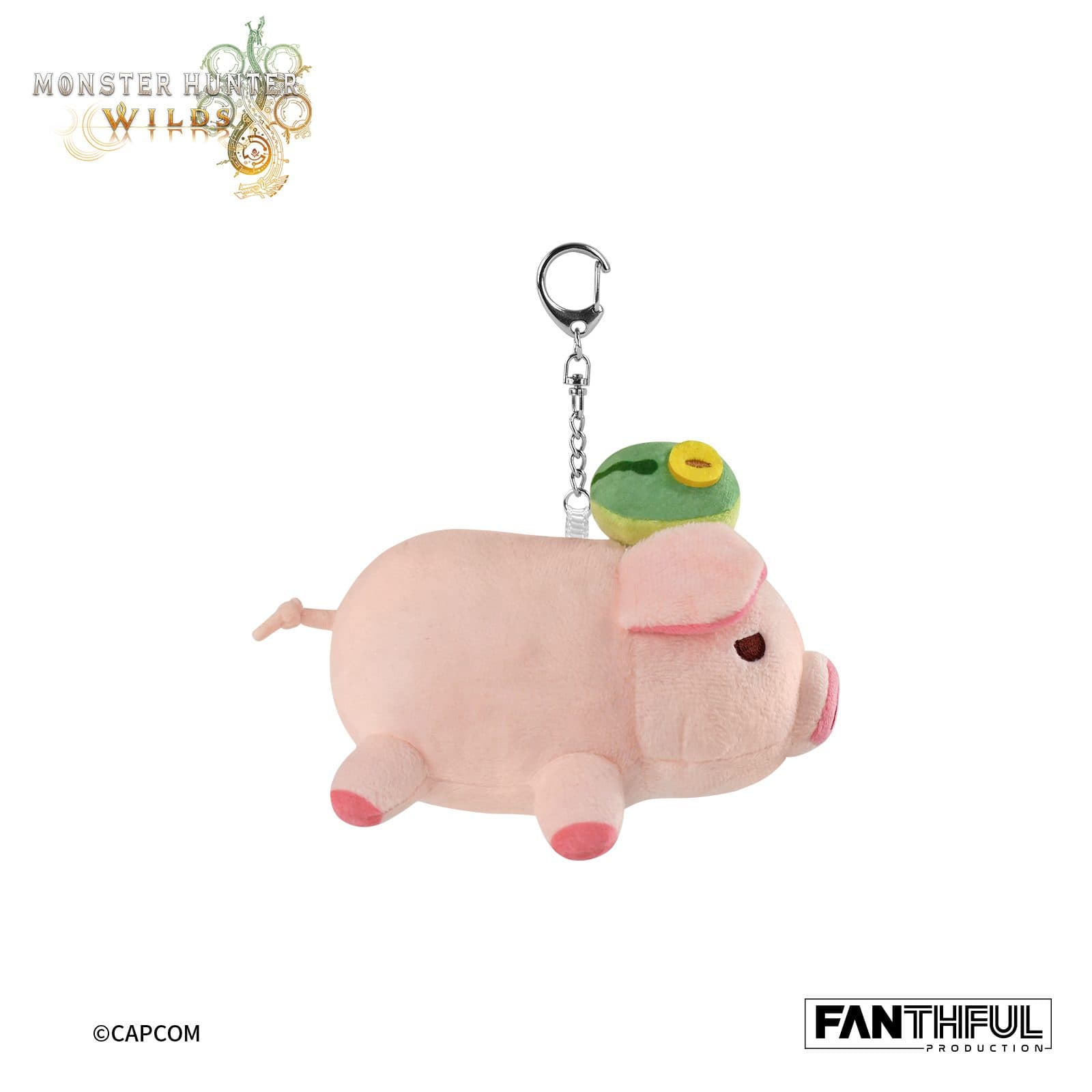 Monster Hunter Wilds Plush Keychain — Poogie - image 3