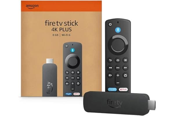 Amazon Fire TV Stick 4K Plus (newest model) with AI-powered Fire TV Search, Wi-Fi 6, stream over 1.8 million movies and shows, free & live TV, find shows faster with Alexa+
