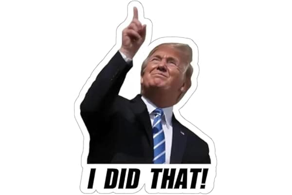 Trump I Did that Stickers, 2.5inch I Did that Trump Sticker 100PCS