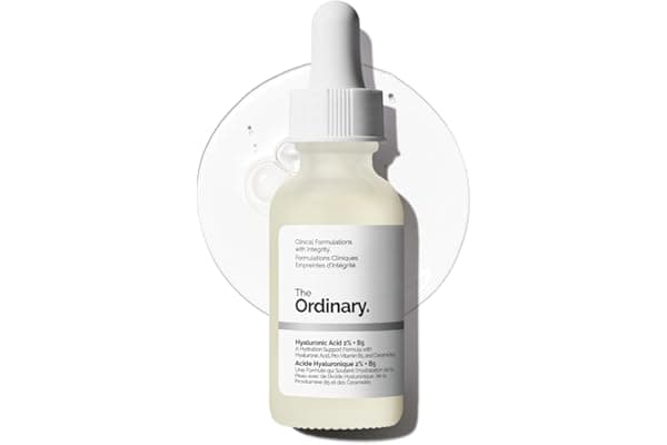 The Ordinary Hyaluronic Acid 2% + B5 (with Ceramides), Multi-Depth Hydration Serum for Plumper, Smoother Skin