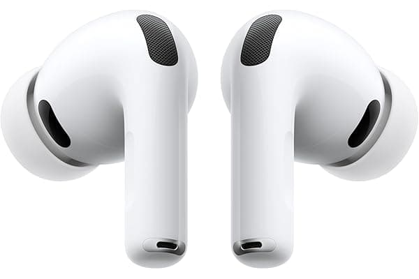 Apple AirPods Pro 3 Wireless Earbuds, Active Noise Cancellation, Live Translation, Heart Rate Sensing, Hearing Aid Feature, Bluetooth Headphones, Spatial Audio, High-Fidelity Sound, USB-C Charging
