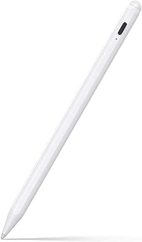 Stylus Pen for iPad 6th-11th Generation-2X Fast Charge Active Pencil Compatible with 2018-2025 Apple iPad Pro 11"/12.9"/M4, iPad Air 3/4/5/M2/M3,iPad mini 5/6 Gen-White43% offLimited time deal
