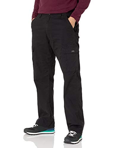 Wrangler Authentics Mens Relaxed Fit Stretch Cargo Pant