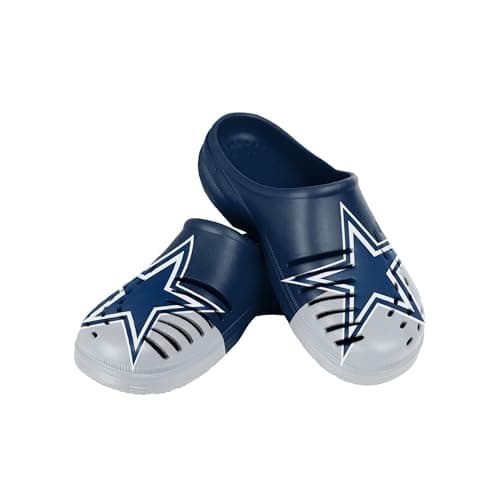 FOCO Men's NFL Team Logo Garden Water Sandals Shoes Slipper Clogs