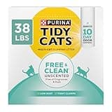 Purina Tidy Cats Free and Clean Unscented Cat Litter - 38 lb. Box