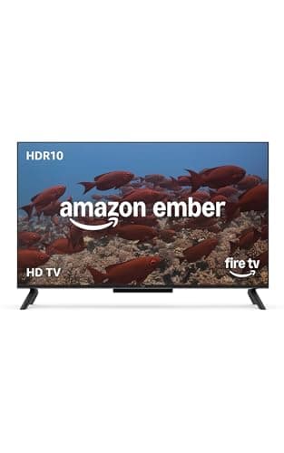 Amazon Fire TV 32" 2-Series (newest model), HD smart TV with Alexa Remote, fast streaming, Dolby Audio, Ambient Experience, free and live TV