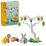 LEGO Easter Bunny and Chick Egg Hunt Building Toy for Girls & Boys - Springtime Playset for Kids, Ages 8+ - Basket Stuffer or Gift Idea for Easter - 40808