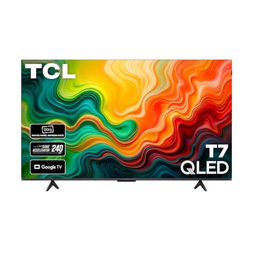 TCL 55 Inch Class T7 Series | 4K QLED HDR | 55T7, 2025 Model | 120HZ Refresh Rate High Brightness Smart Google TV Dolby Atmos Audio | Voice Remote Alexa Gaming Streaming Television