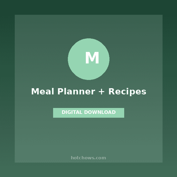 Weekly Meal Planner + Grocery List & 20 Quick Recipes