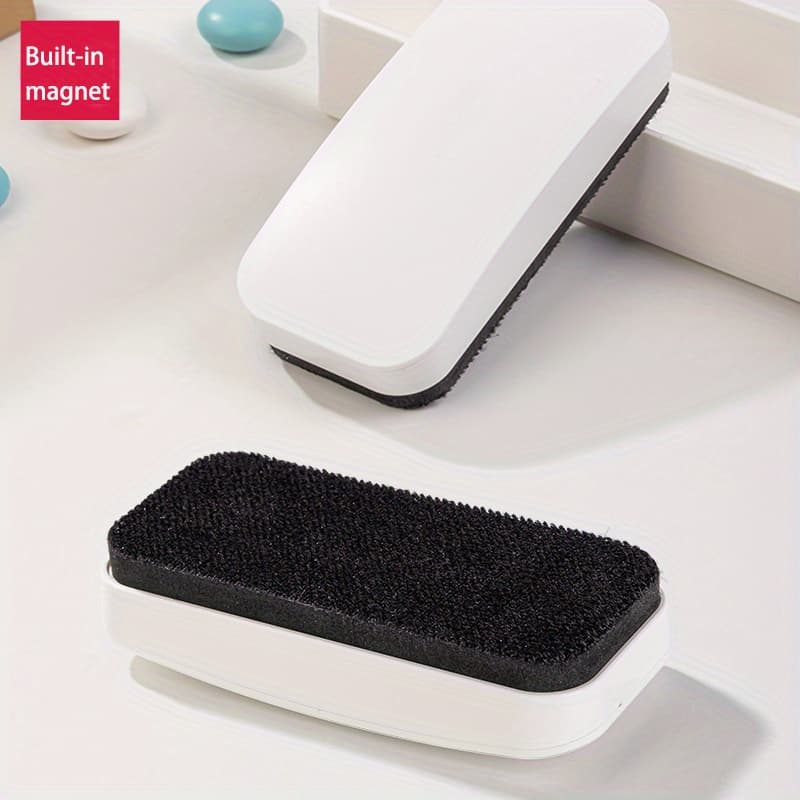 Magnetic Whiteboard Eraser | Built-in Magnet, Wall Mount, Plastic Material, For Meeting Rooms And Classrooms