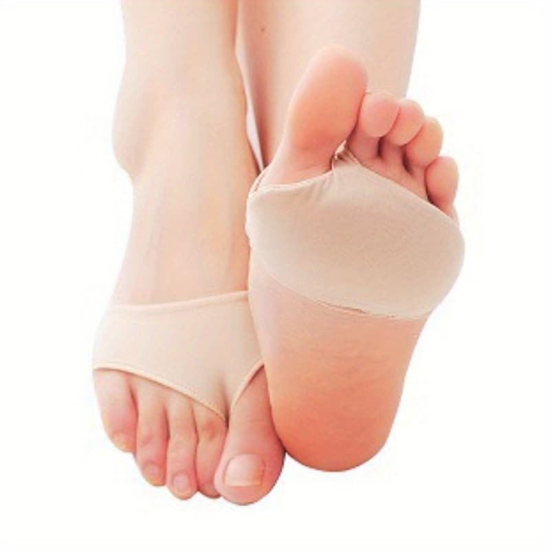 A Pair Of Thickened Invisible Half-size Insoles For The Forefoot, Designed To Prevent Slipping And Chafing