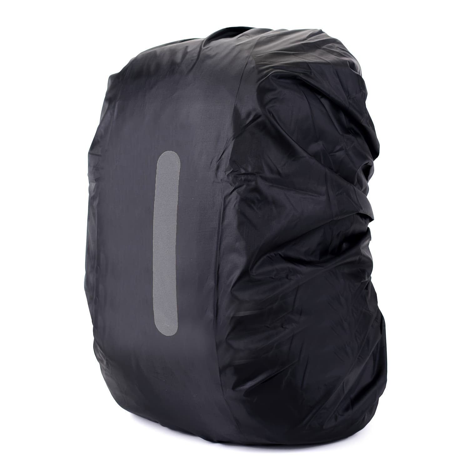 30-40l Reflective Dustproof Backpack Cover | Polyester Raincoat For Outdoor Travel, Camping, , Hiking, Anti-theft, Sturdy Construction, In Orange, Green, Black