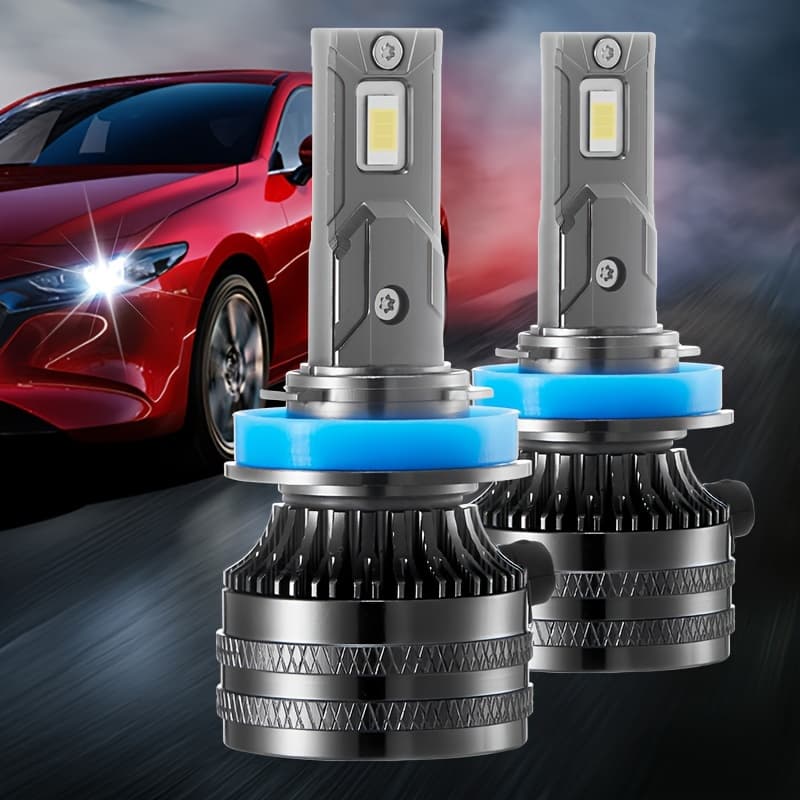 2pcs H1 Led H7 H4 Led H11 Hb3 9005 Hb4 9006 9012 Hir2 Bulbs Car Lights 30000lm 350w Auto Headlight Lamp 12v 6500k