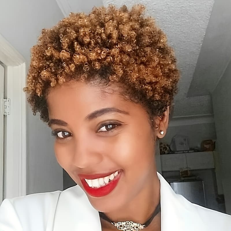 Synthetic Short Bob Curly Wig With Bangs, Perfect For Women. Ideal For Halloween, Christmas Parties, And Music Festivals