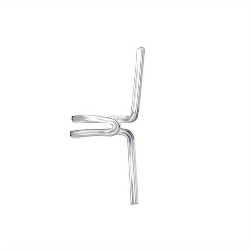 Simple Personalized Alloy Earrings, U-shaped Without Ear Piercings