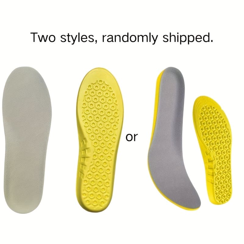 1pair Insoles For Shoes Men Women Memory Foam Insole Soft Mesh Breathable Deodorant Running Shoe Pad High Shoe Pads