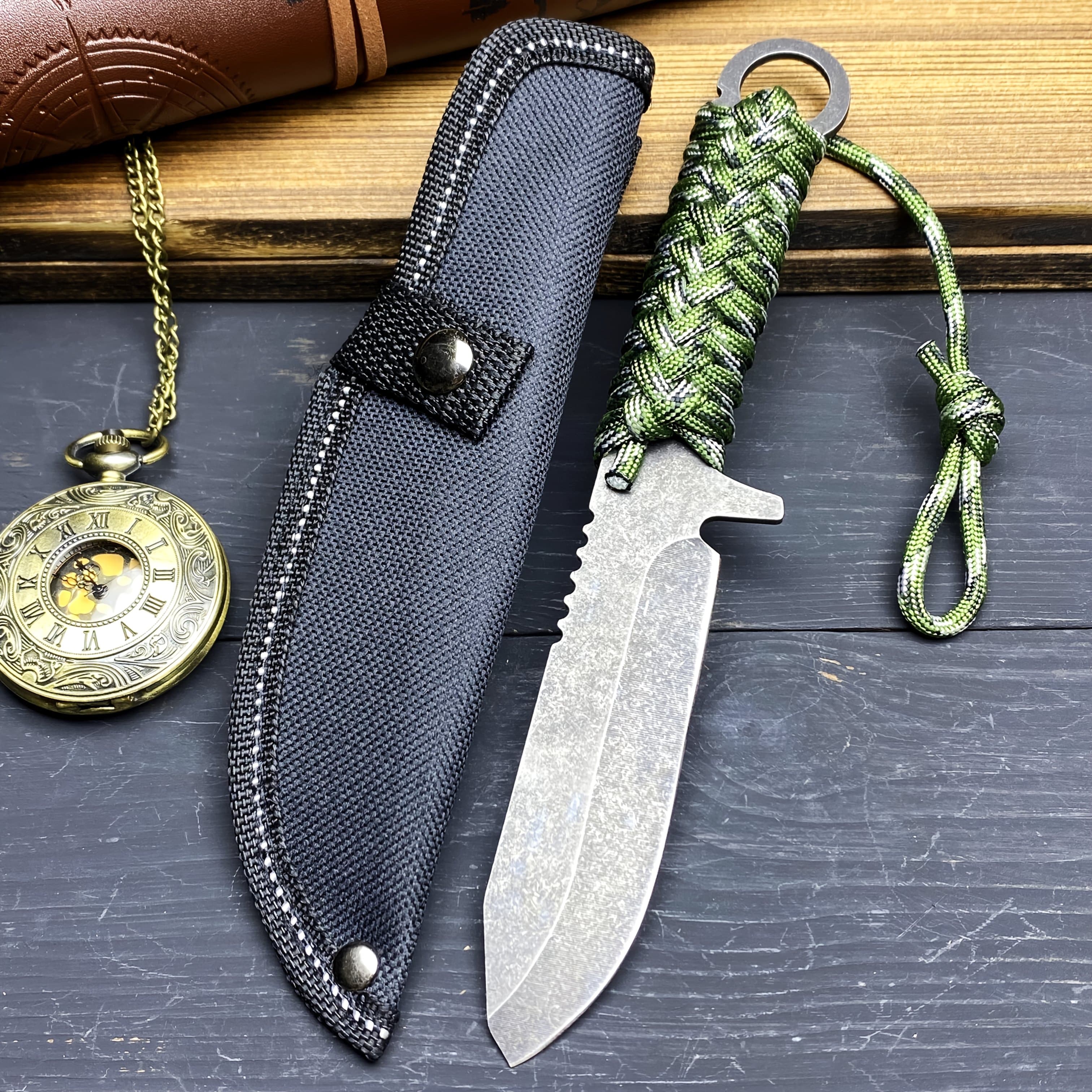 High-quality Stainless Steel Meat Knife - Precision For Cutting Meat, Fruits, And | Durable & Sharp, Perfect For Kitchen And Outdoor Use