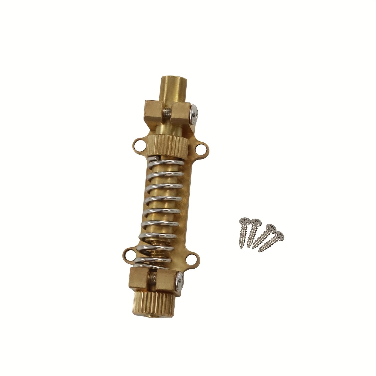 Brass Guitar Stopper Device Compatible With Fd Electric Guitar Parts Accessory With Mounting Screws