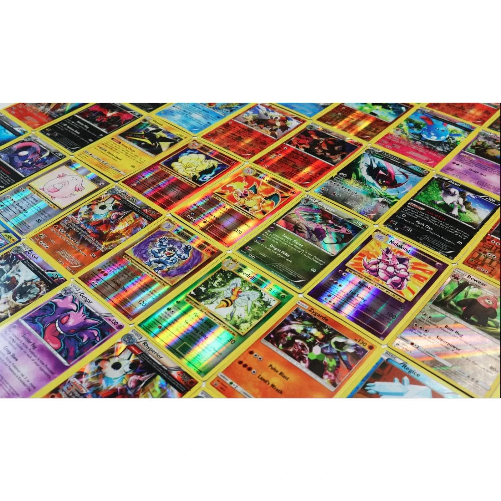 Cards All Holographic / Foil Bundle Bulk + Pack Authentic / Real