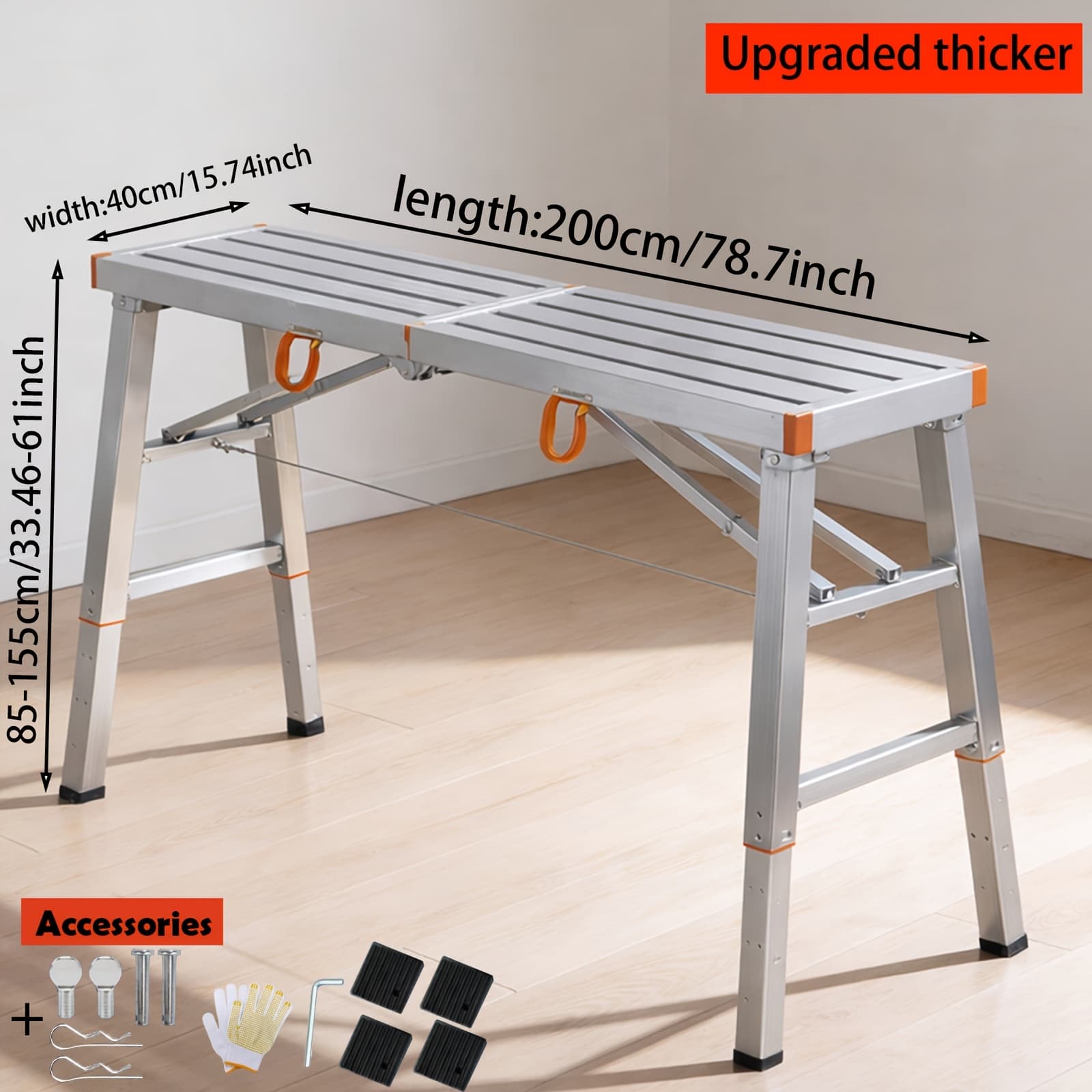 This Is A Collapsible Platform , Featuring A Stable And Design. Adjusted In Height And Supports A Weight Range Of 1100 To 1350
