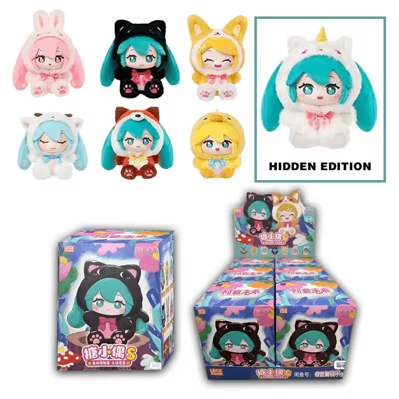 Vocaloid Hatsune Miku Forest Cuties Series Vol.1 Plush Blind Box PDQ/6