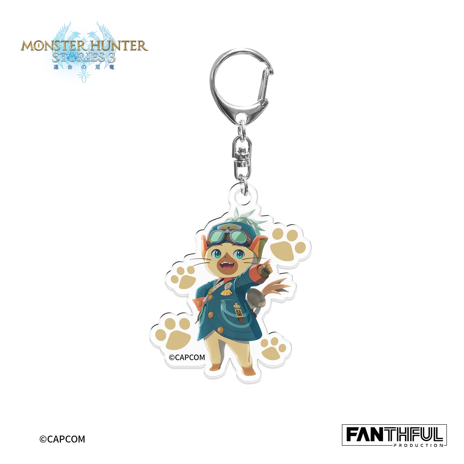 Monster Hunter Stories 3 Acrylic Keychain(Rudy)