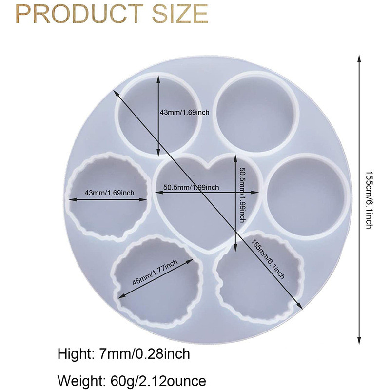 Irregular Mobile Phone Holder Epoxy Resin Mold For Diy Cell Phone Stand Silicone Mould Phone Grip Bracket Desktop Support Tools