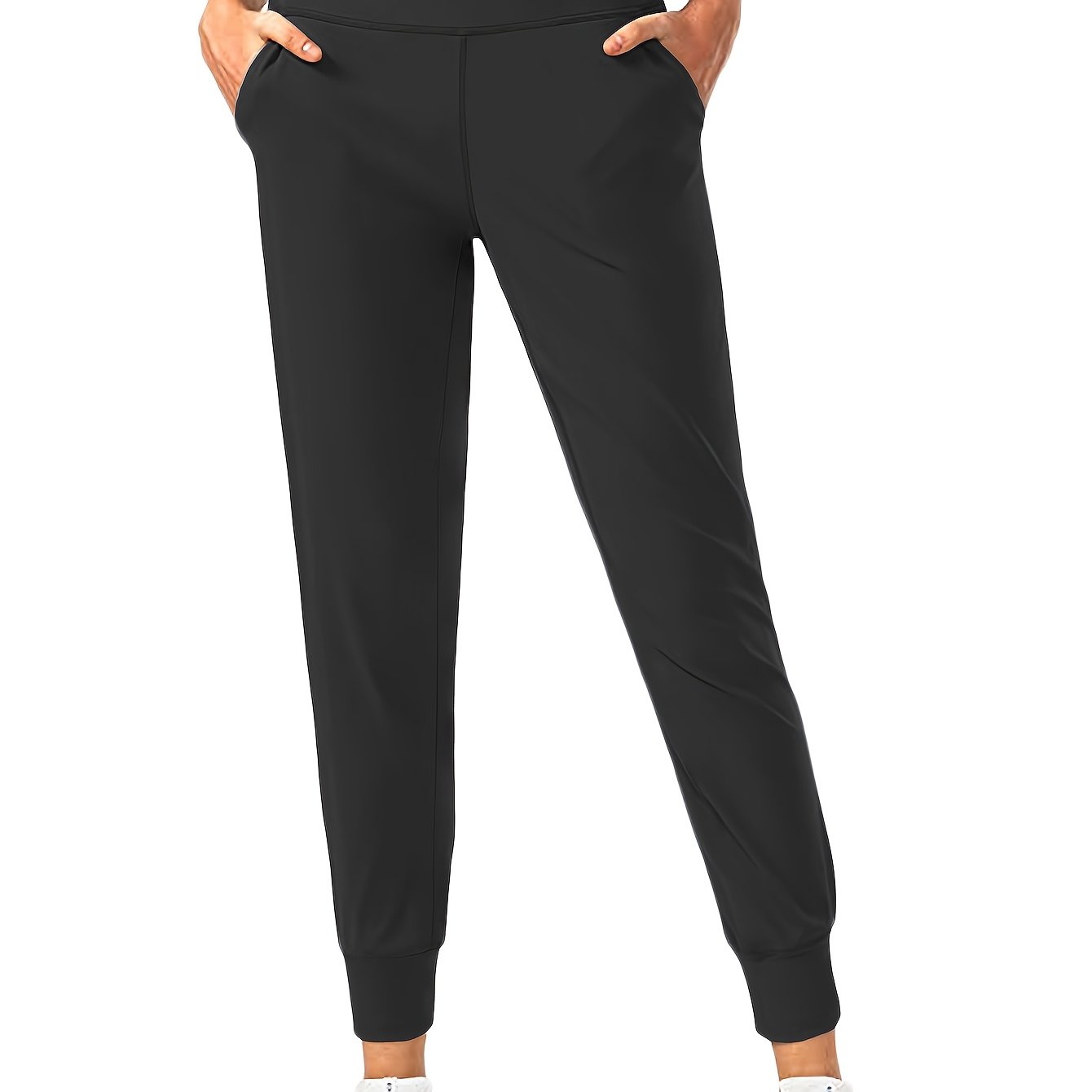 High Waist Yoga Pants With Zipper Pocket - Women's Activewear For Running, Cycling, And Gym Workouts For Fall & Winter