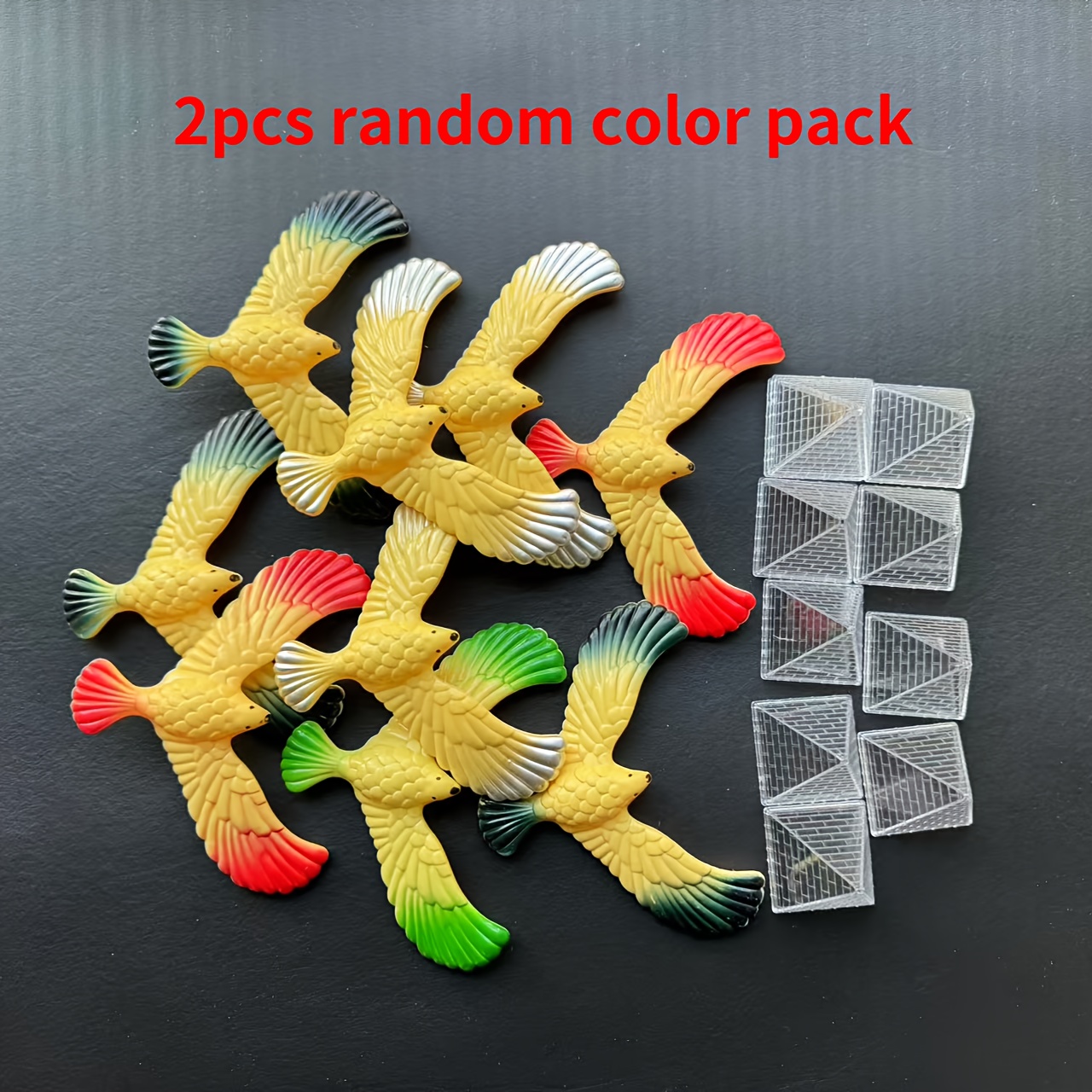 2pcs Balancing Eagle Birdie Ornaments - Educational Physics & Science Decor, Perfect For Parties & Gifts