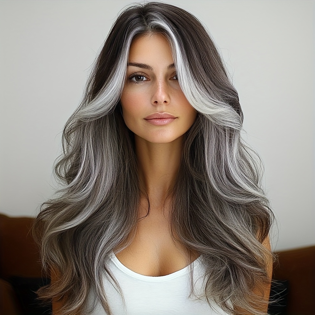 Balayage Wig | 24-inch Length | Adjustable Rose | Seamless Color Transition