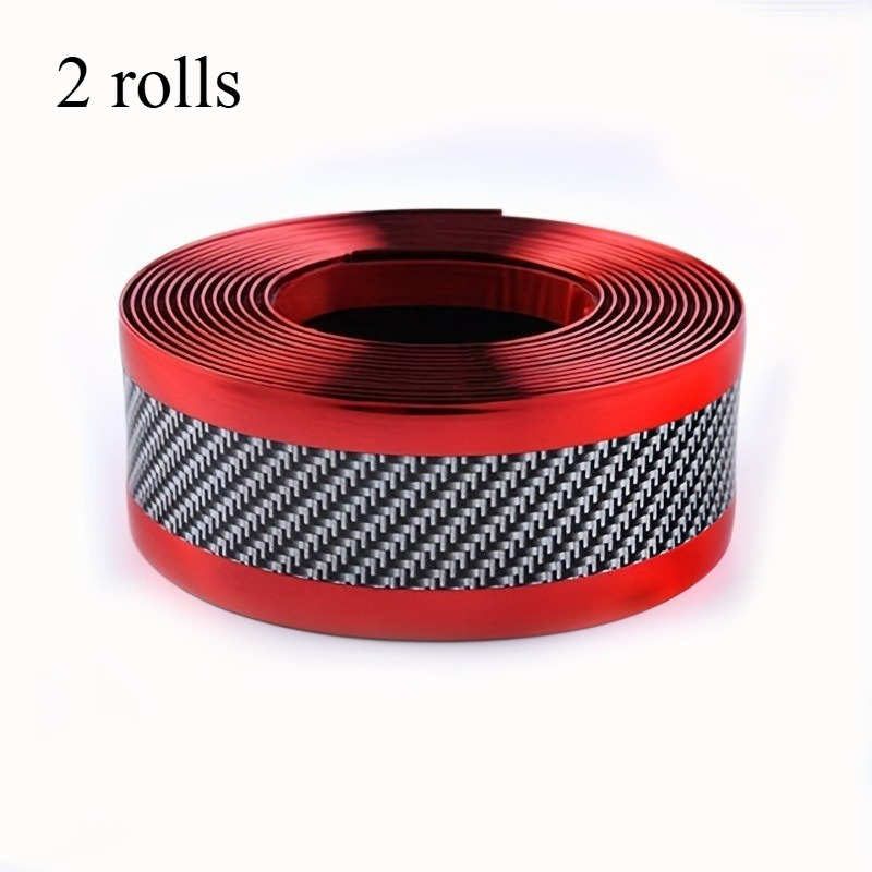 Protective Sills For Car Doors - Adhesive, Scratch-resistant Entry Featuring A Chic Pinstripe Pattern, Collision-preventing Film Suitable For Vehicles